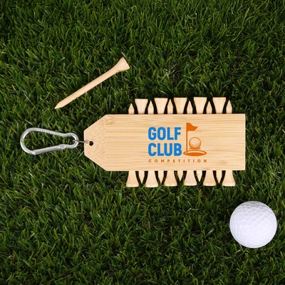 Birdie Bamboo Golf Tee Set